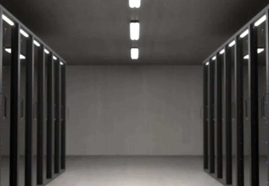 Toronto office building with rooftop HVAC equipment